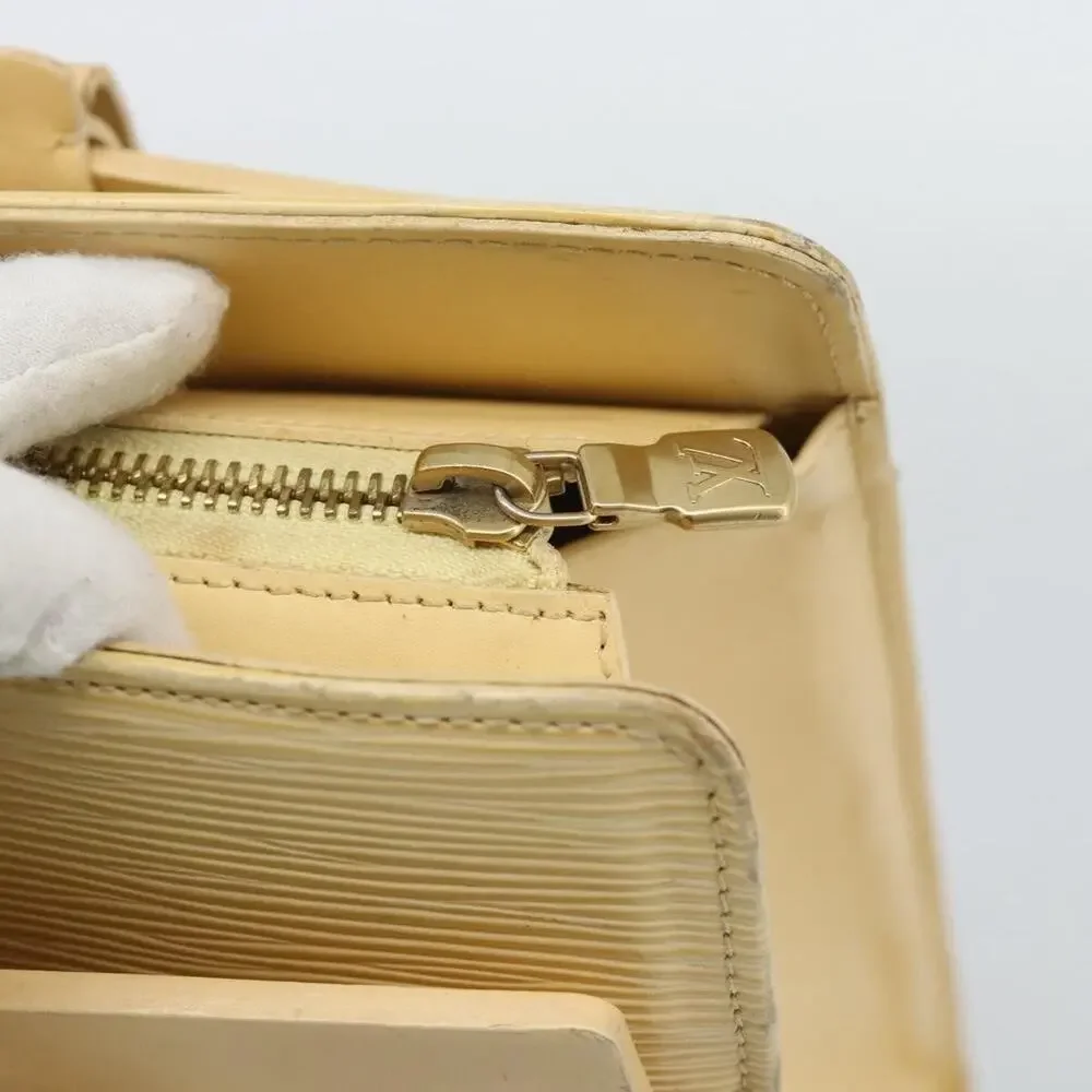 Louis Vuitton Epi Croisette GM Tote Bag White
